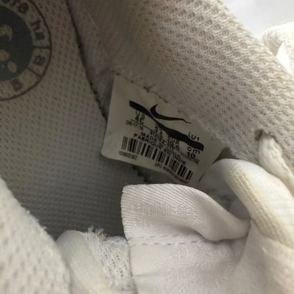 Nike‎ Air Force Toddler Size 4C Low Top Sneakers White